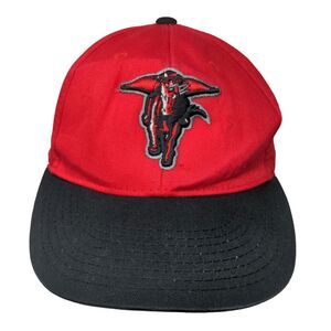 Texas Tech Red Raiders Strapback Hat OSFM Embroidered Logo Going Yard NCAA